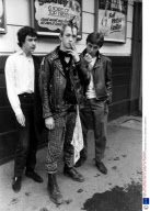 PUNK WITH A MOHICAN HAIR CUT, BRITAIN - 1981