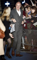 JIM BROARDBENT ATTENDS THE EUROPEAN PREMIERE OF THE IRON LADY AT THE SOUTH BANK