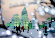 Ice and Snow World im chinesischen Harbin