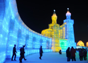 Ice and Snow World im chinesischen Harbin