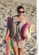 CPE/Olivia Palermo at the beach with her German-born model boyfriend Johannes Huebl.