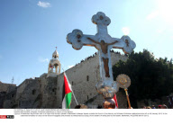BETHLEHEM: Orthodox Christmas celebrations in Church of the Nativity