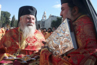 Orthodox Christians Celebrating Christmas, Church of the Nativity, Bethlehem, West Bank, Palestinian Territories - 06 Jan 2012