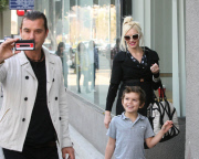 Gwen Stefani mit ihrer Familie unterwegs in Los Angeles