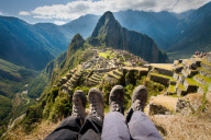 'Feet First' - photos documenting a couples travels through their relationship until a third pair of feet join them  - 05 Jan 2012