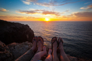 'Feet First' - photos documenting a couples travels through their relationship until a third pair of feet join them  - 05 Jan 2012