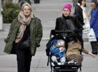 Naomi Watts And Her Mom Take A Stroll With The Boys