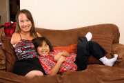 Wendy Welt Narro at home, Los Angeles, America - 14 Dec 2011