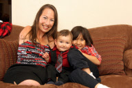 Wendy Welt Narro at home, Los Angeles, America - 14 Dec 2011