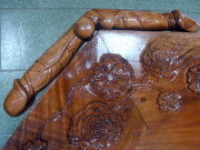 Hand-carved wooden Kamasutra bed for sale on eBay - 09 Jan 2012