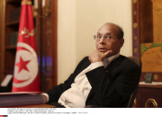*EXCLUSIVE*  CARTHAGE : Moncef Marzouki, close up