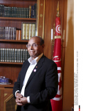 *EXCLUSIVE*  CARTHAGE : Moncef Marzouki, close up
