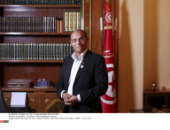 *EXCLUSIVE*  CARTHAGE : Moncef Marzouki, close up