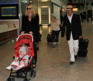 Rod Stewart mit Ehefrau Penny Lancaster-Stewart