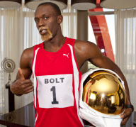 Usain Bolt stars as Sir Richard Branson for new TV Advert filmed in Kingston, Jamaica - 28 Nov 2011