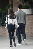 Natalie Portman Takes A Stroll With Her Fiance And Baby