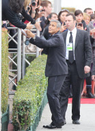 George Clooney arrives at the 69th Annual Golden Globe Awards 