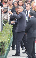 George Clooney arrives at the 69th Annual Golden Globe Awards 