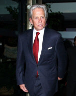 Catherine Zeta-Jones and Michael Douglas Arrive at a "Haywire" Q&A in NYC