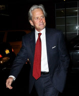 Catherine Zeta-Jones and Michael Douglas Arrive at a "Haywire" Q&A in NYC