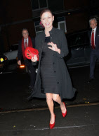 Catherine Zeta-Jones and Michael Douglas Arrive at a "Haywire" Q&A in NYC