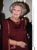 THE HAGUE: Queen Beatrix audience with israeli PM  Benjamin Netanyahu and his wife Sarah