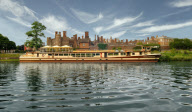 The Queen's royal barge for the Thames Diamond Jubilee Pageant - Jan 2012