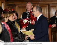 CPE/Prince Albert and Andrea Casiraghi at Saint Sebastien Ceremony.