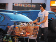 Zac Efron Goes Shopping at Home Depot