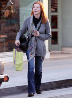 Marcia Cross Shops Solo In Beverly Hills