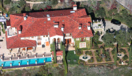 Heidi Klum and Seal at home for divorce week end