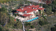 Heidi Klum and Seal at home for divorce week end