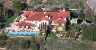 Heidi Klum and Seal at home for divorce week end