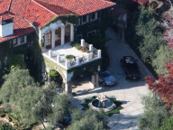 Heidi Klum and Seal at home for divorce week end