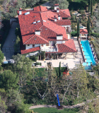 Heidi Klum and Seal at home for divorce week end