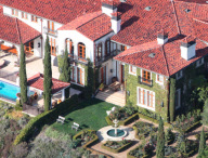 Heidi Klum and Seal at home for divorce week end