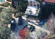 Heidi Klum and Seal at home for divorce week end
