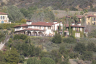 Heidi Klum and Seal at home for divorce week end