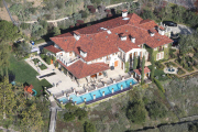 Heidi Klum and Seal at home for divorce week end