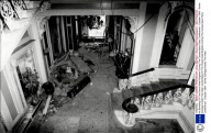 Ira Bombing Of The Grand Hotel Brighton During The Conservative Party Conference - October 1984 - Bomb Damage Inside The Hotel.