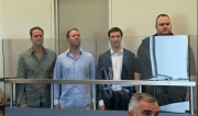 MegaUpload.com executives in court to face charges of internet piracy and money laundering, New Zealand - 20 Jan 2012