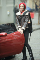 Katharine McPhee on The Set of Smash