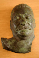 Rare Joseph Stalin bronze death mask cast sells for GBP 3,600 at auction, Shropshire, Britain - 17 Dec 2011