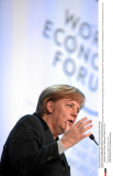 DAVOS: Angela Merkel opens World Economic Forum 2012