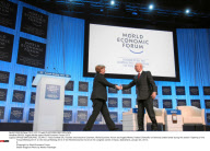 DAVOS: Angela Merkel opens World Economic Forum 2012
