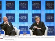 DAVOS: Angela Merkel opens World Economic Forum 2012