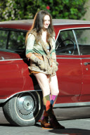 Amanda Seyfried loves the short shorts for "Lovelace"