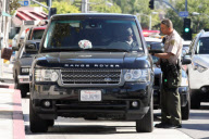 *EXCLUSIVE* Russell Brand gets pulled over by Los Angeles Sheriffs