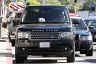 *EXCLUSIVE* Russell Brand gets pulled over by Los Angeles Sheriffs