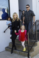 Heidi Klum leaves Karate Class with the kids (Part 2)
